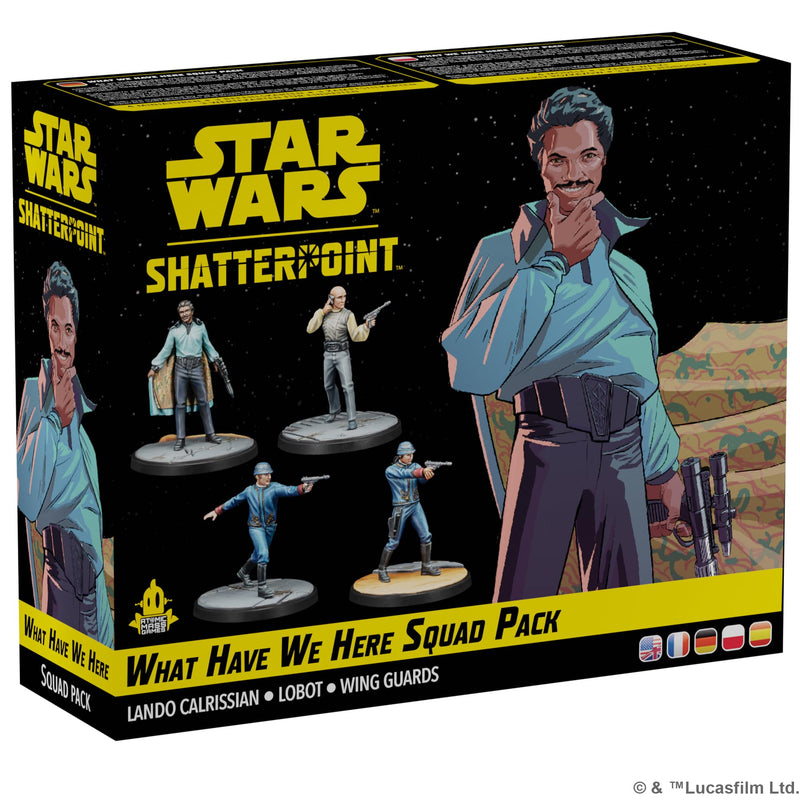 Star Wars Shatterpoint What Have We Here Squad Pack - Tabletop Miniatures Game, Strategy Game for Kids and Adults, Ages 14+, 2 Players, 90 Minute Playtime, Made by Atomic Mass Games