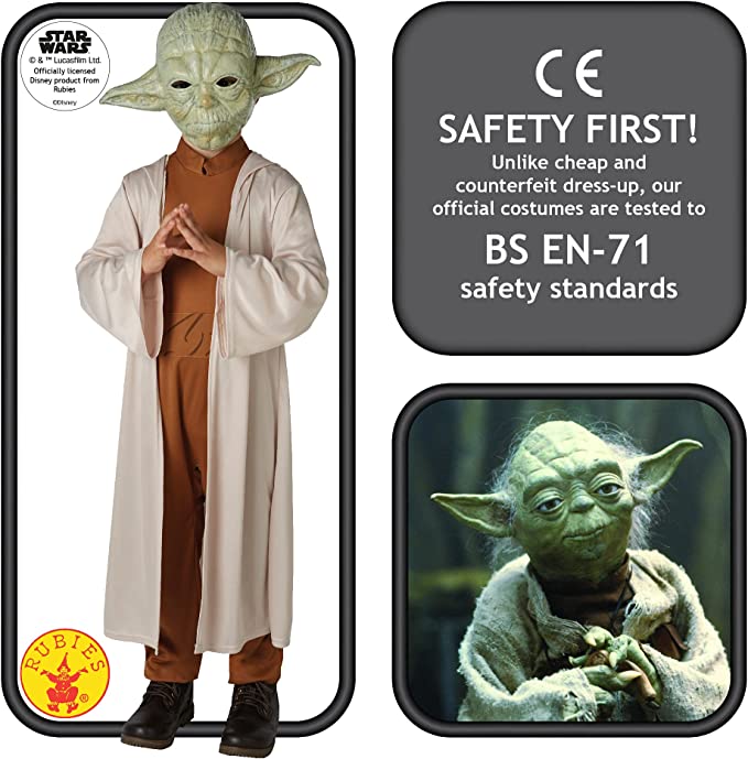 Yoda Kids Costume Wise Jedi Master