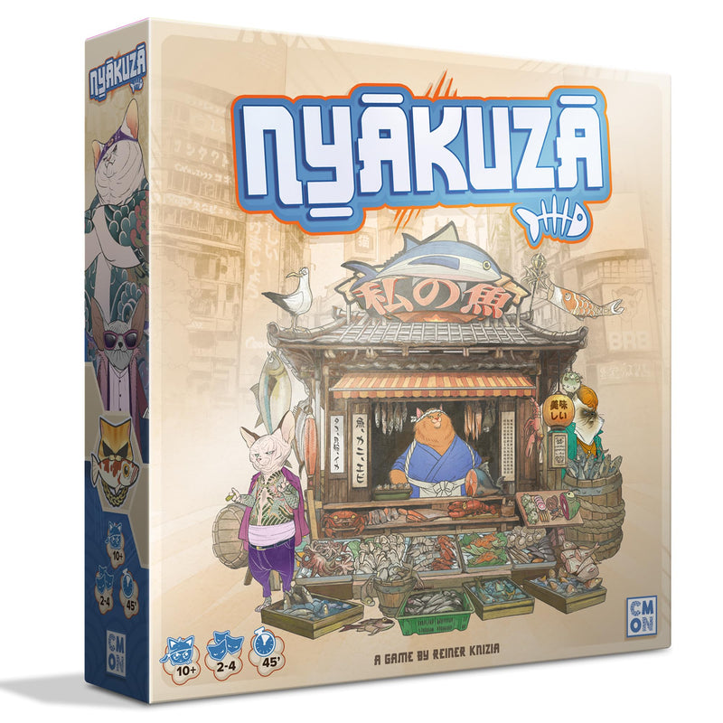 Nyakuza Board Game - Build Your Clan&