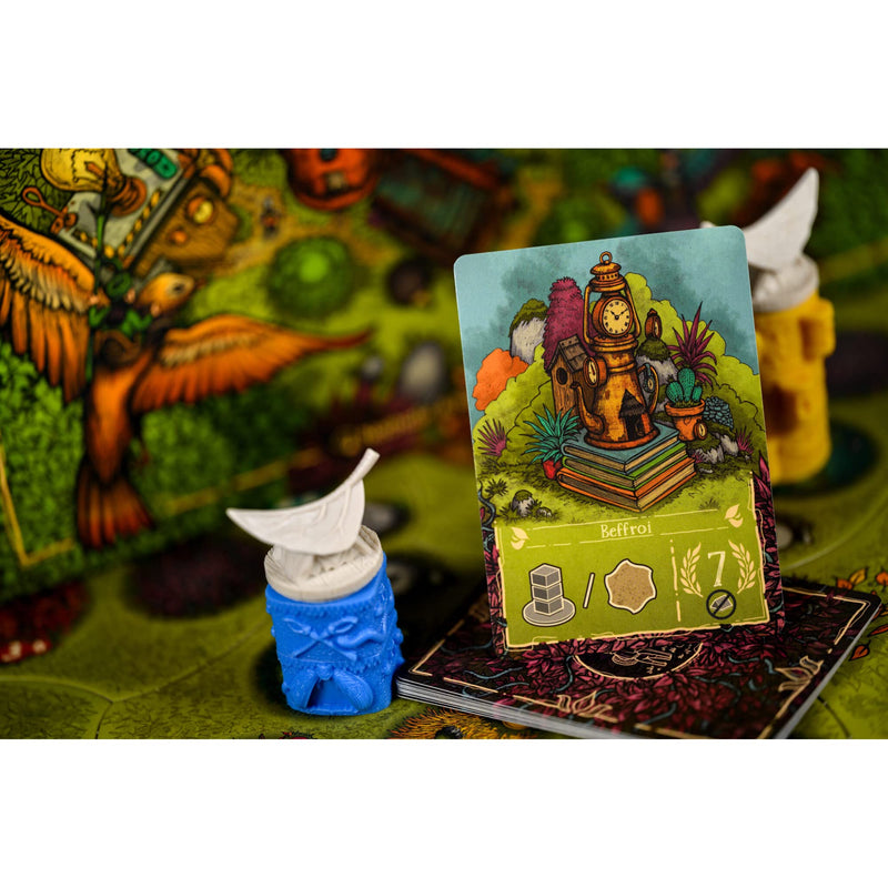 Bombyx Garden Nation - War and Building Board Game,, Ages 10+, 2-4 Players, 60 Min