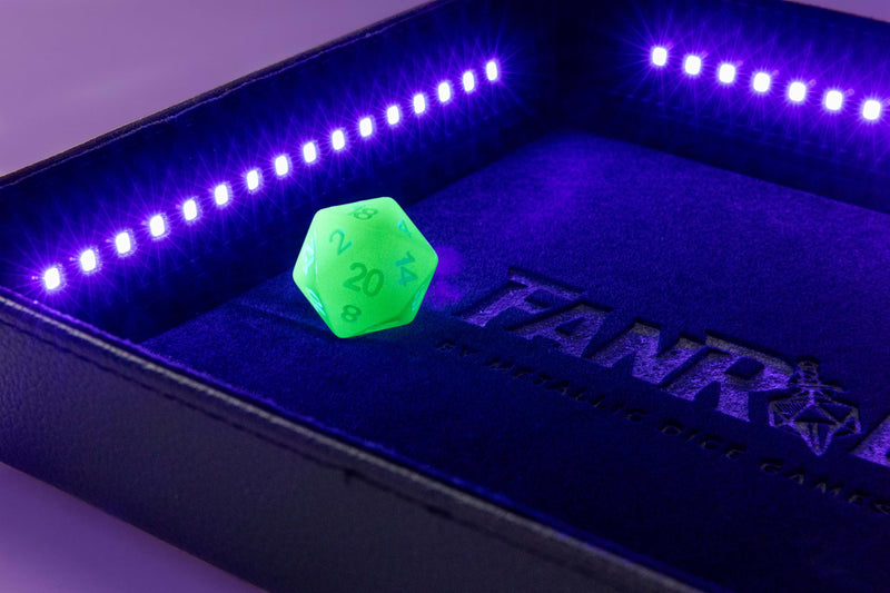 Metallic Dice Games Black Light Dice and Accessories