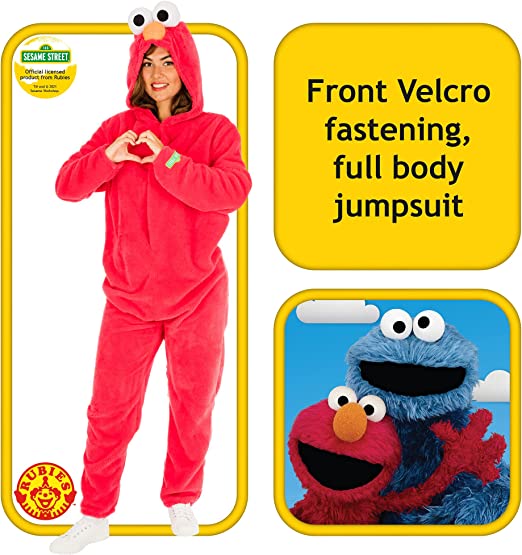 Elmo Adult Costume Sesame Street