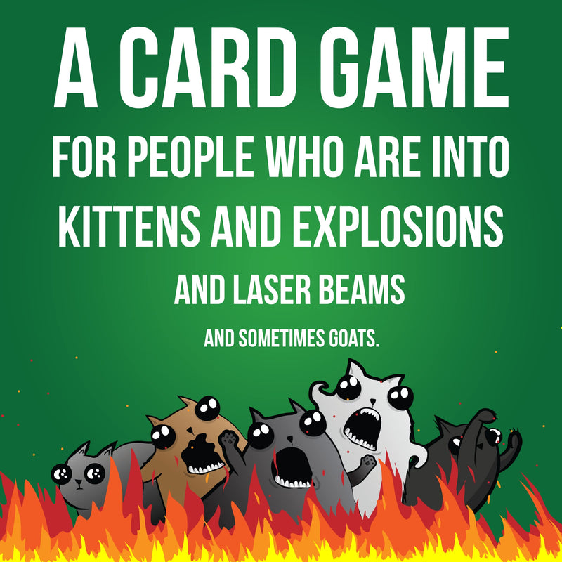 Streaking Kittens Expansion Pack by Exploding Kittens - 2-5 Players - Ages 7+ - 15 Minutes to Play - Exploding Kittens Original Game Required - Party Game, Family Game Night, Kid and Adult Card Game