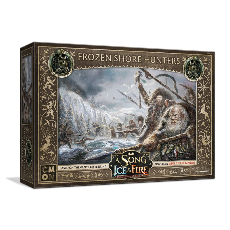 CMON A Song of Ice and Fire Tabletop Miniatures War Frozen Shore Hunters Unit Box | Strategy Game for Teens and Adults | Ages 14+ | 2+ Players | Average Playtime 45-60 Minutes | Made by CMON