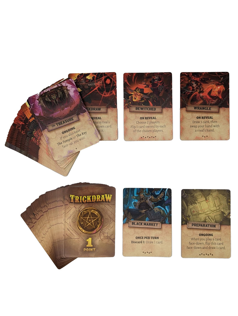 Good Games Publishing TRICKDRAW - Fast Paced Card Game, Magic Flippin&