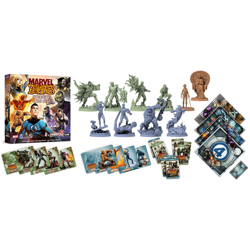 Marvel Zombies: A Zombicide Game - Fantastic 4: Under Siege - Defend or Corrupt Marvel&