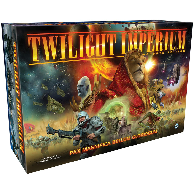 Twilight Imperium: 4th Edition Board Game - Epic Galactic Conquest! Sci-Fi Strategy Game, Adventure Game for Kids & Adults, Ages 14+, 3-6 Players, 4-8 Hour Playtime, Made by Fantasy Flight Games