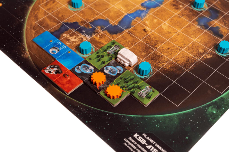 Planet Unknown, Strategy Board Game, for 1 to 6 Players and Ages 10+, Adam&