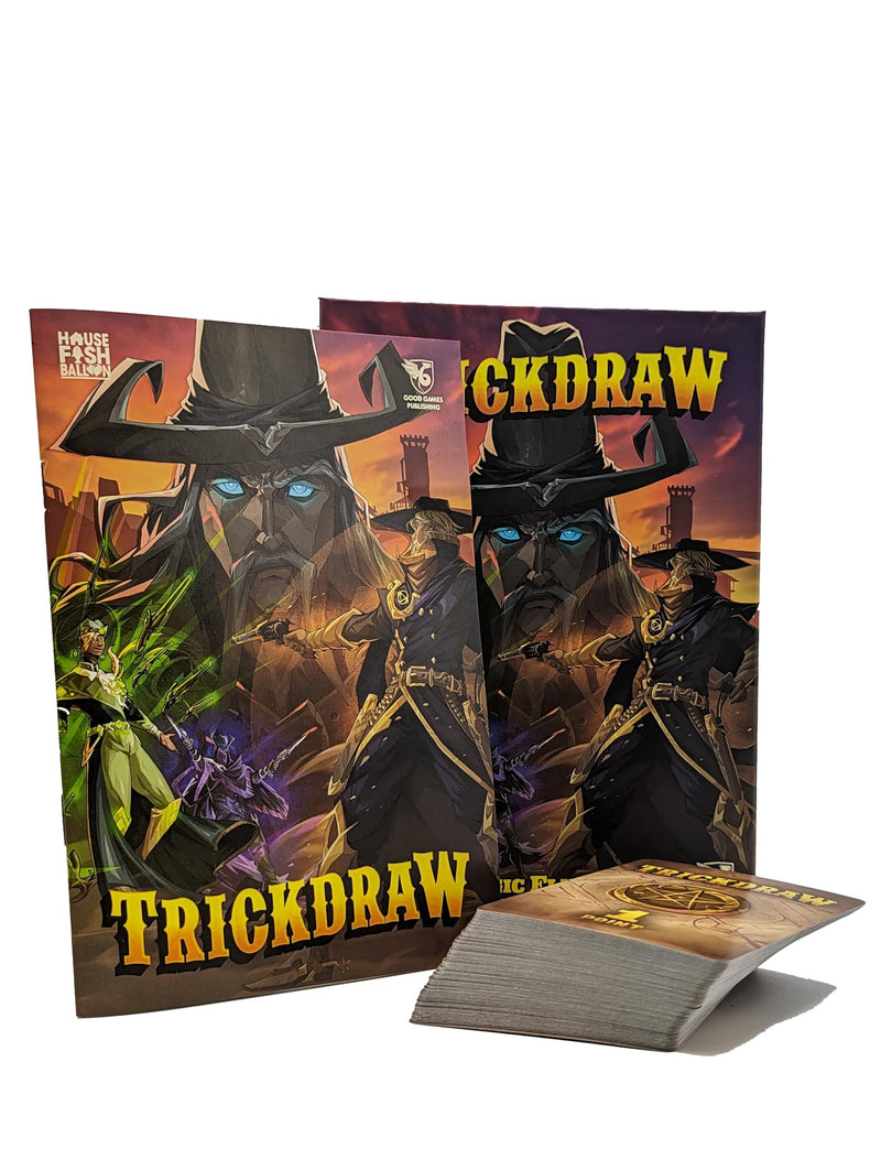 Good Games Publishing TRICKDRAW - Fast Paced Card Game, Magic Flippin&