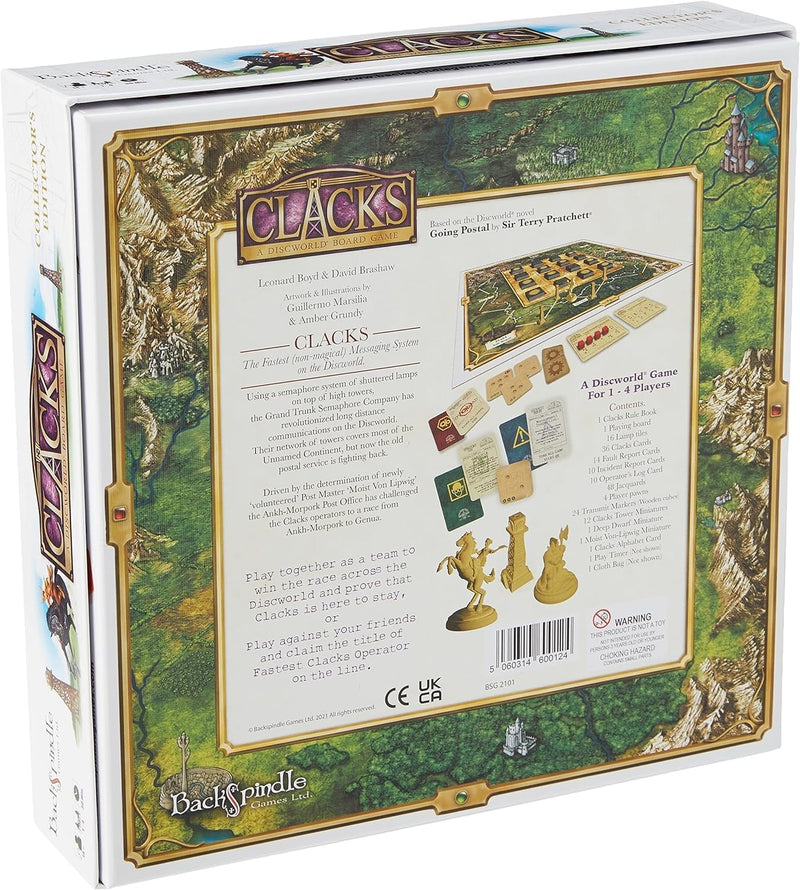 Backspindle Games Clacks: A Discworld Board Game Collectors Edition