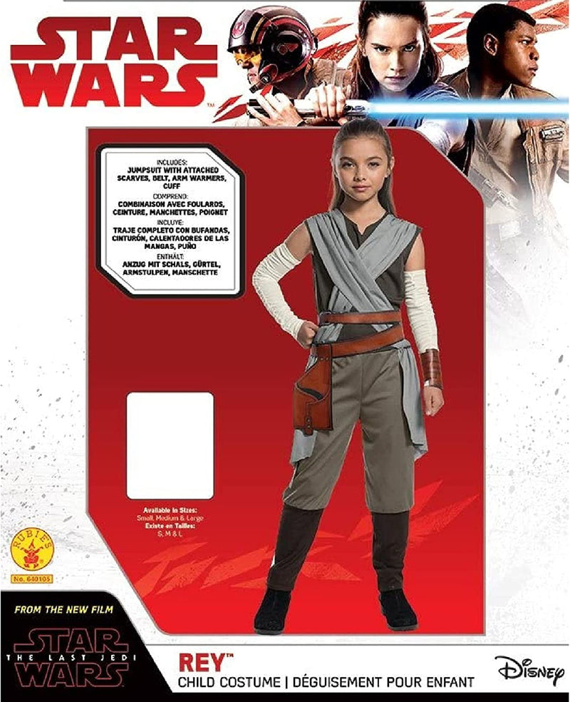 Rey The Last Jedi Kids Costume Star Wars Episode Viii: