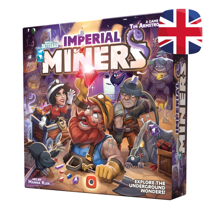 Imperial Miners by Portal Games, Strategy Board Game