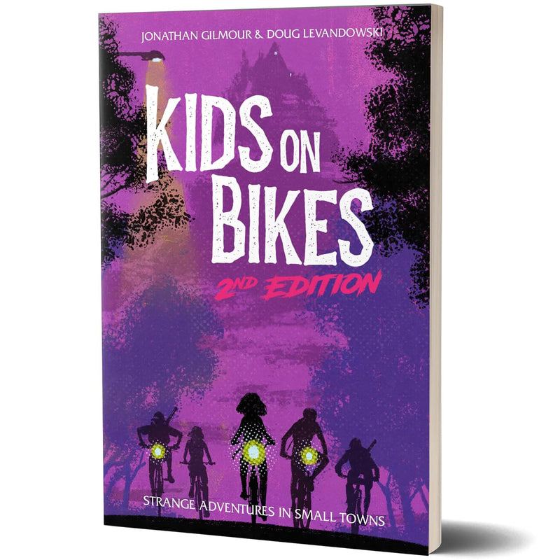 Renegade Game Studio: Kids on Bikes Core Rulebook 2nd Edition - RPG Softcover Book, Live & Let Ride, Tabletop Roleplaying Game, Aged 13+, 2-6 Players