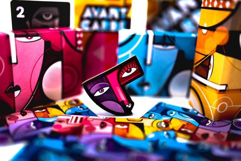 Avant Carde - by Resonym - Board Game - Deck Building Game of Avant-Garde Art Collection - Ages 8+