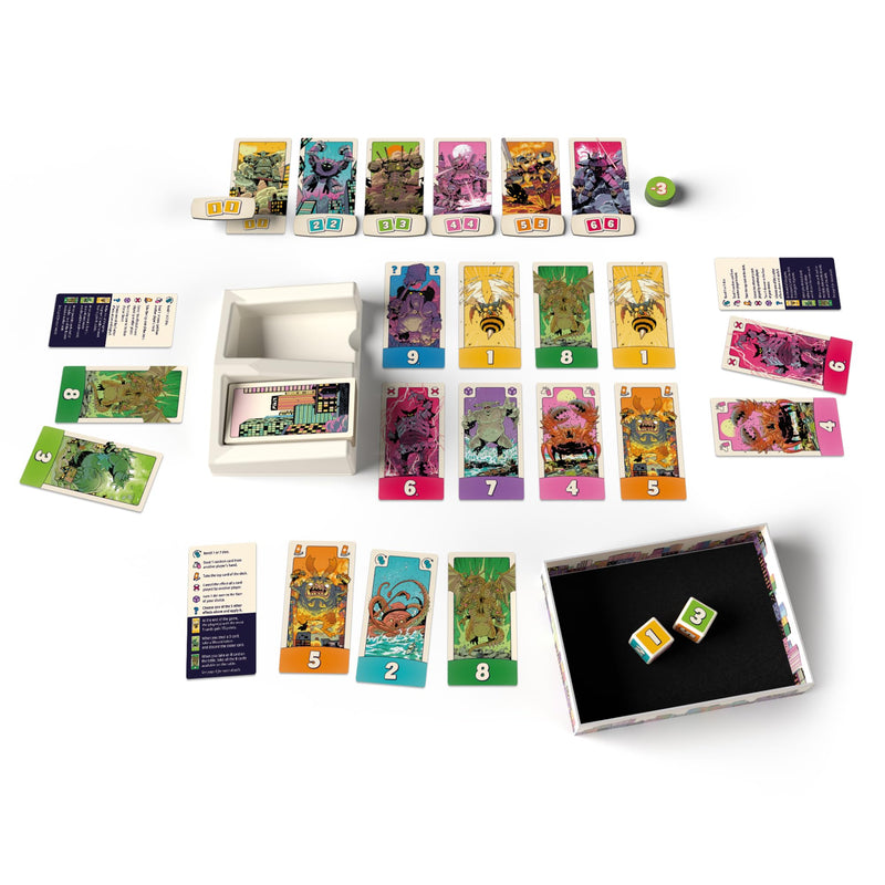 Pikit Board Game - Steal and Block Opponents in This Dice Rolling & Card Claiming Strategy Game, Fun Family Game for Kids & Adults, Ages 8+, 2-4 Players, 30 Minute Playtime, Made by Repos Production