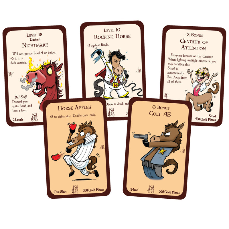 Steve Jackson Games Munchkin: Pony Excess, Strategy Board Game, for 3 to 6 Players and Ages 10+