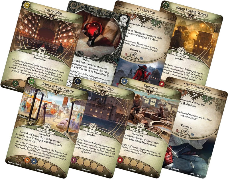 Fantasy Flight Games Arkham Horror The Card Game The Scarlet Keys Expansion