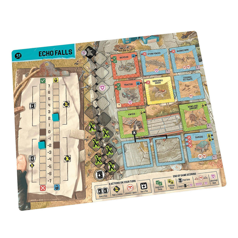 City of The Living by Trick Or Treat Studios, Strategy Board Game, for 2 to 4 Players and Ages 14+