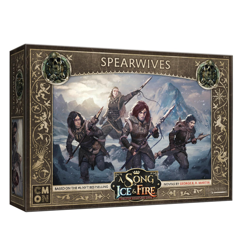 A Song of Ice and Fire Tabletop Miniatures Game Spearwives Unit Box (Multilingual Edition) - Strategy Game for Adults, Ages 14+, 2+ Players, 45-60 Minute Playtime, Made by CMON