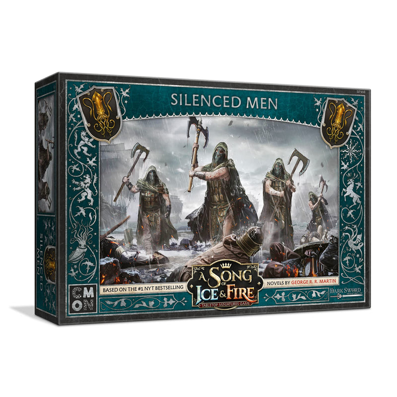 A Song of Ice and Fire Tabletop Miniatures Game Silenced Men Unit Box (Multilingual Edition) - Strategy Game for Adults, Ages 14+, 2+ Players, 45-60 Minute Playtime, Made by CMON