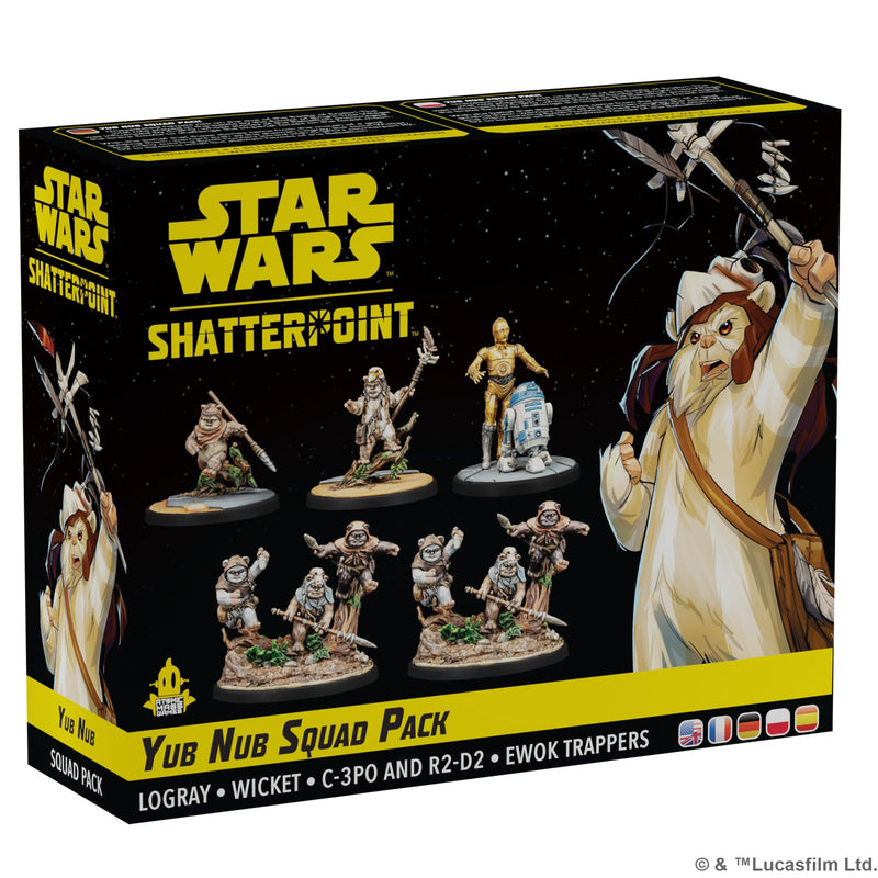 Atomic Mass Games Star Wars Shatterpoint Yub Nub Squad Pack - Tabletop Miniatures Game, Strategy Game for Kids and Adults, Ages 14+, 2 Players, 90 Minute Playtime, Made