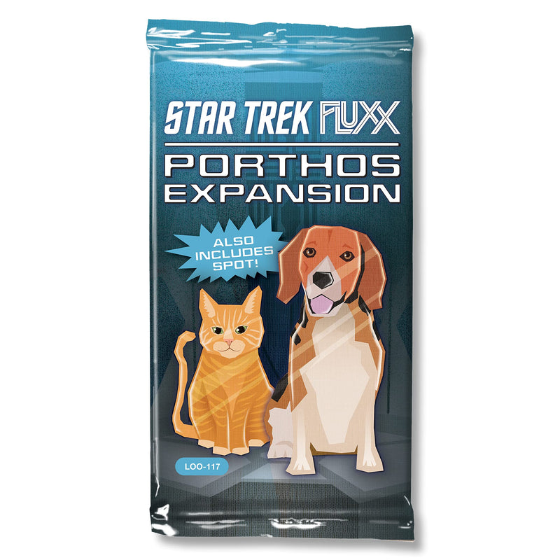 Looney Labs Star Trek Fluxx Porthos Expansion - Versatile Integration with Lighthearted Characters