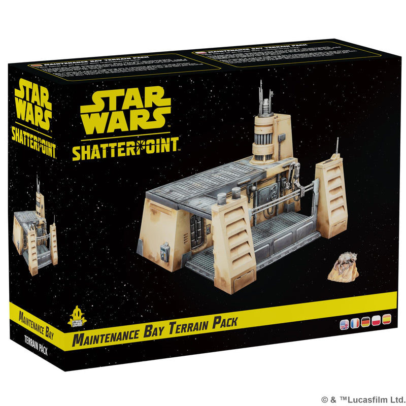 Atomic Mass Games Star Wars Shatterpoint Maintenance Bay Terrain Pack - Enhance Gameplay! Tabletop Miniatures Game for Kids and Adults, Ages 14+, 2 Players, 90 Minute Playtime, Made