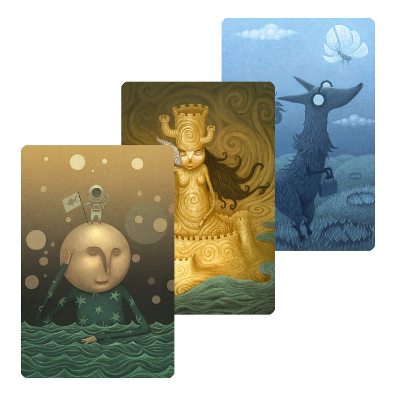 Dixit Daydreams Board Game EXPANSION - Surreal Artistry with 84 Enigmatic Cards! Creative Storytelling Game, Family Game for Kids & Adults, Ages 8+, 3-6 Players, 30 Min Playtime, Made by Libellud