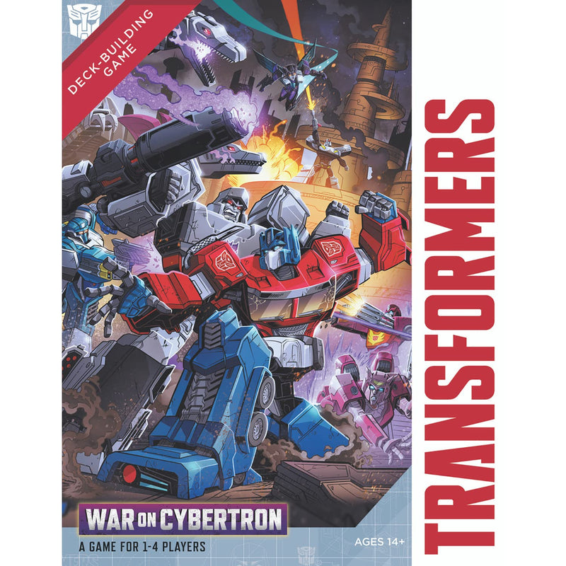 Renegade Game Studios Transformers Deck-Building Game: War On Cybertron - Stand Alone Game & Expansion, Ages 14+, 1-4 Players, 45-90 Min