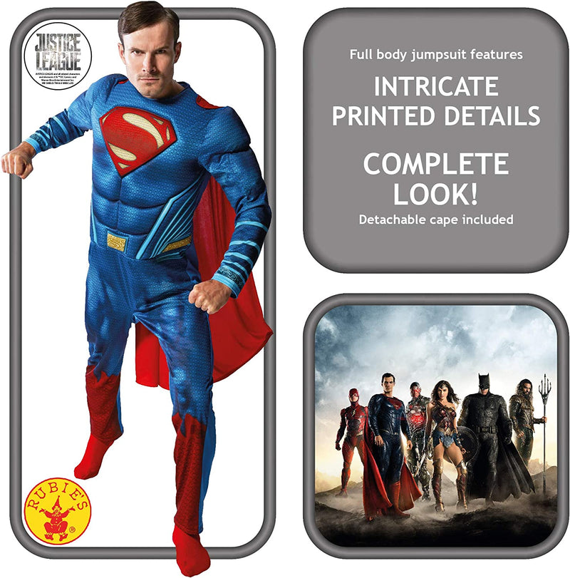 Superman Costume Mens Justice League