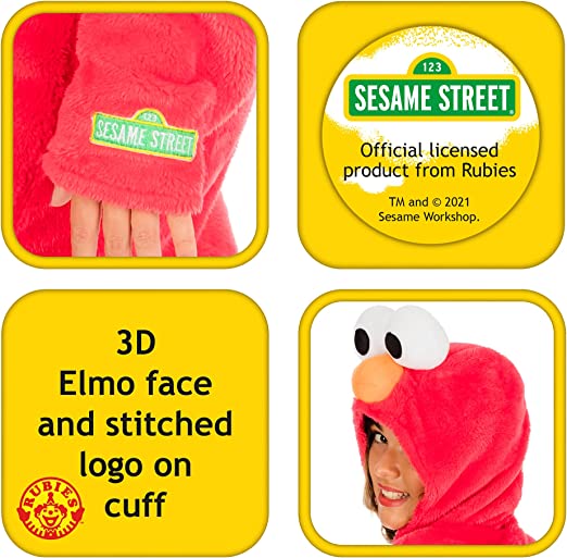 Elmo Adult Costume Sesame Street