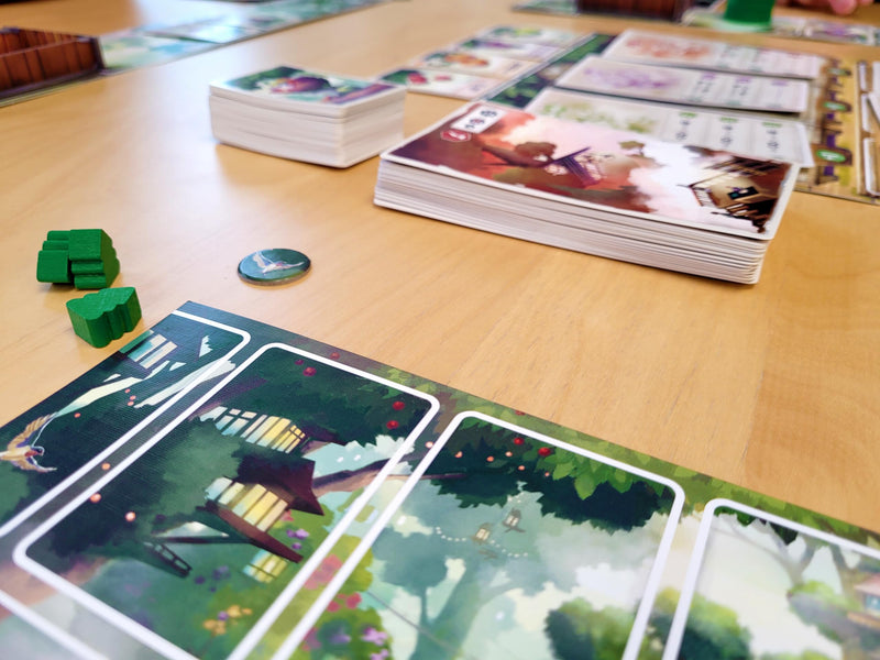 Tree Society Board Game - Collaborative Strategy Game of Building & Expansion in a Lush Forest Community, Fun Family Game for Kids & Adults, Ages 8+, 2-4 Players, 45 Min Playtime, Made by Plan B Games