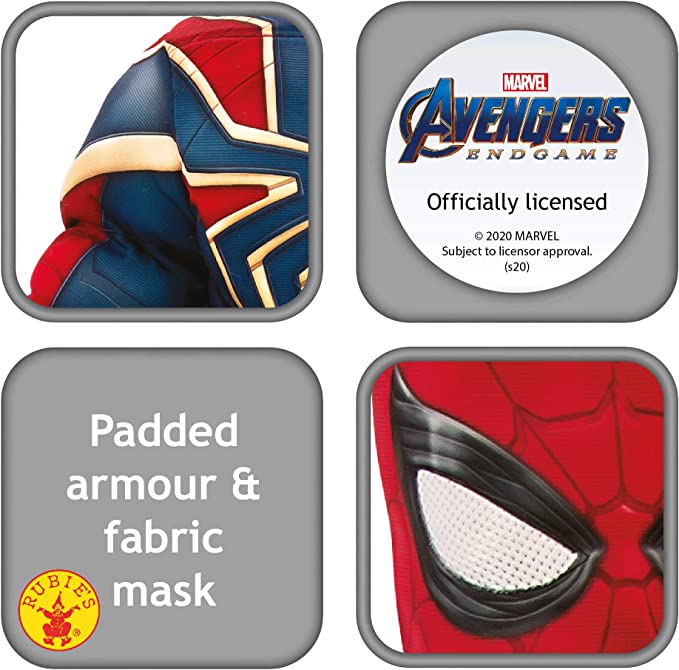 Iron Spider Muscle Child Spiderman Costume with Mask