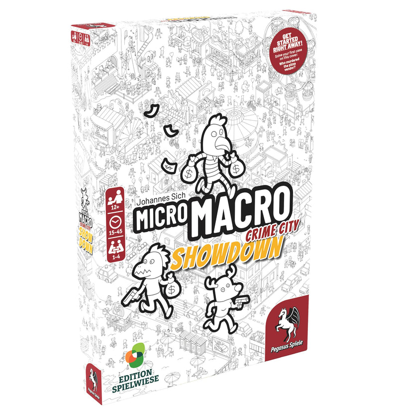 Pegasus Spiele Micro Macro Crime City: Showdown Board Game