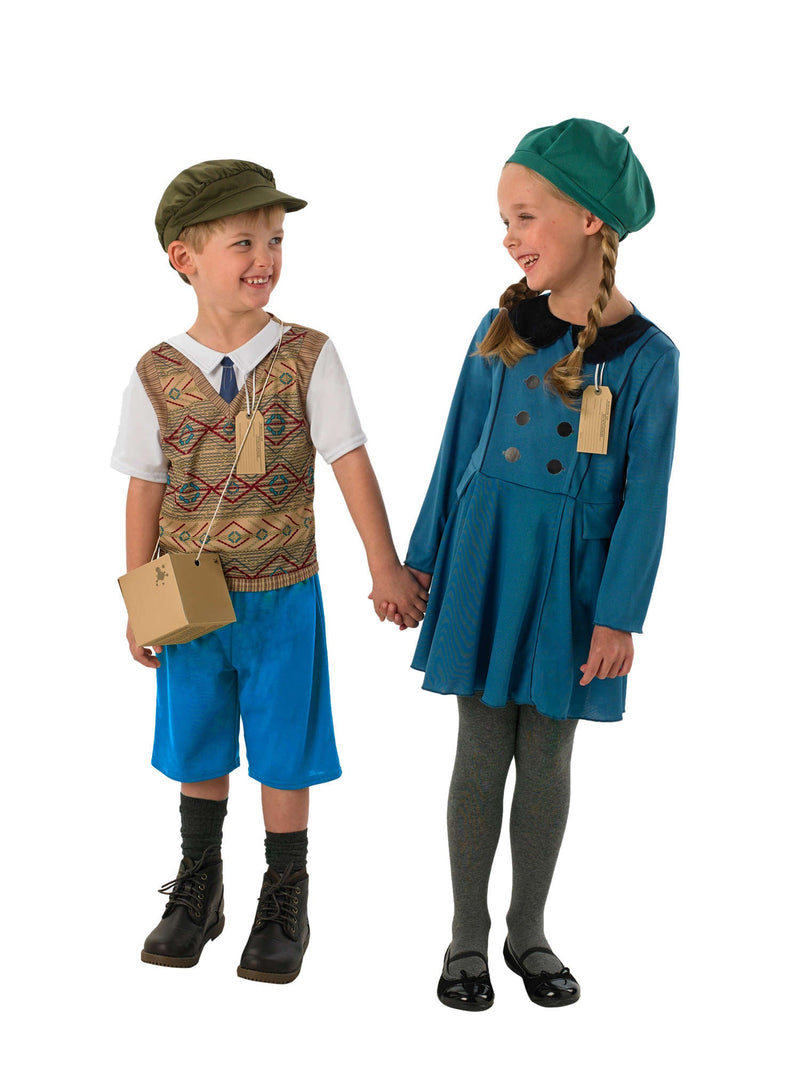 Extra Girls Evacuee Girl Costume