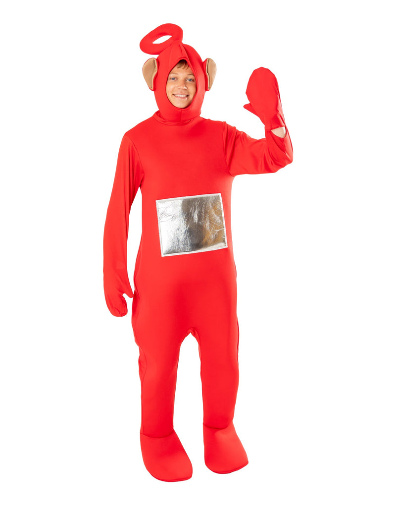 Teletubbies Red Po Adult Fancy Dress Stag Costume