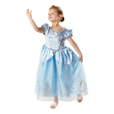 Disney Cinderella Anniversary Costume Childrens Kids Fancy Dress_1 rub-881851S