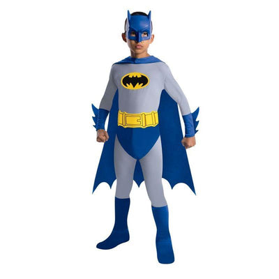 Batman The Brave and The Bold Batman Costume With Mask and Cape_1 rub-883483S