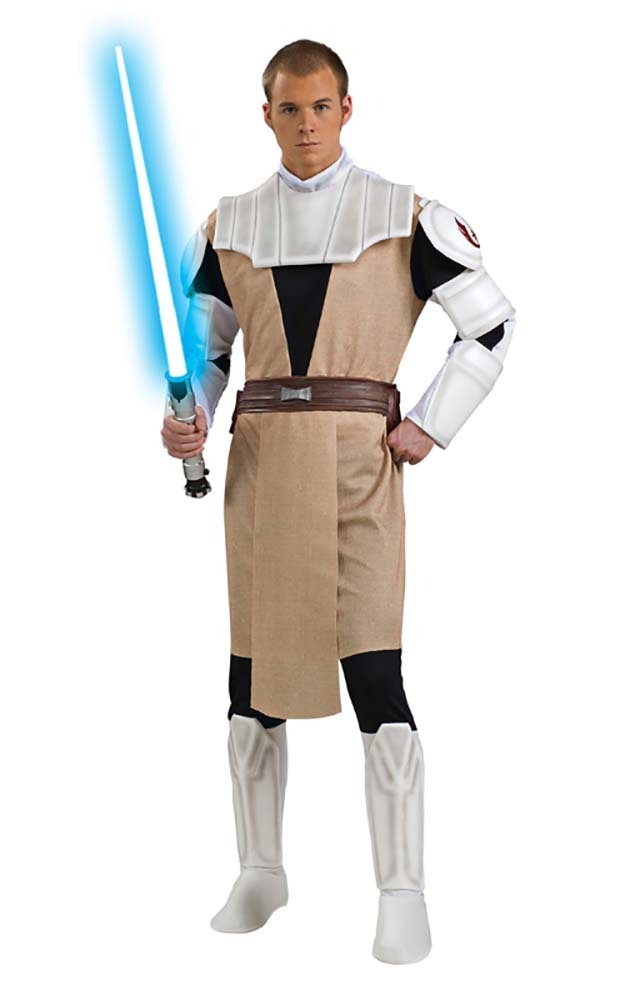 Obi Wan Kenobi Costume Clone Wars Jedi Armour Adult