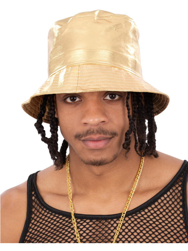 90s Gold Bucket Hat_1