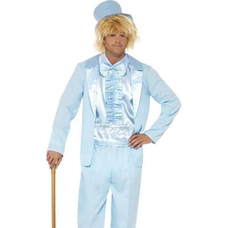 90s Stupid Tuxedo Harry Dumb and Dumber Costume Adult Blue_1