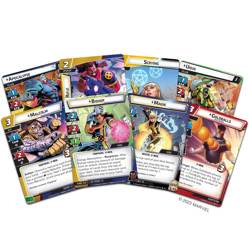 Marvel Champions The Card Game Age of Apocalypse Campaign Expansion - Cooperative Superhero Strategy Game for Kids and Adults, Ages 14+, 1-4 Players, 45-90 Min Playtime, Made by Fantasy Flight Games