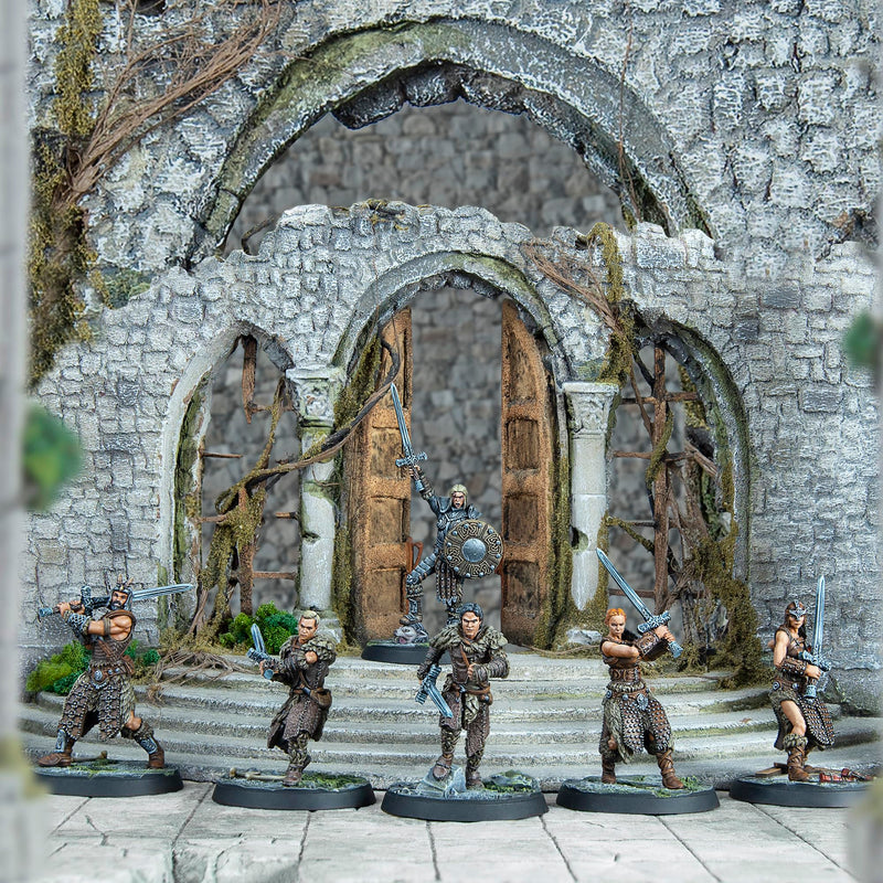 Modiphius Entertainment: The Elder Scrolls: Call to Arms: The Silver Hand - 6 Figures, Unpainted Resin Miniatures & Scenic Bases, Tabletop Miniatures