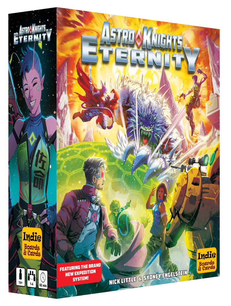 Astro Knights Eternity - Sci-Fi Cooperative Deck-Building Game by Indie Boards & Cards