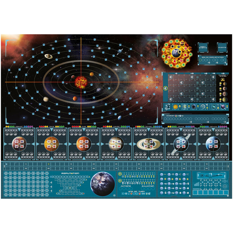 Pendragon Studios: Starship Interstellar - Strategy Board Game