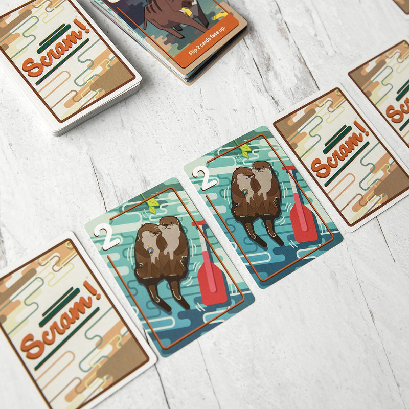 Scram! - A Terrific Card Game for Fast-Paced Fun! Great Card Game for Kids and The Whole Family