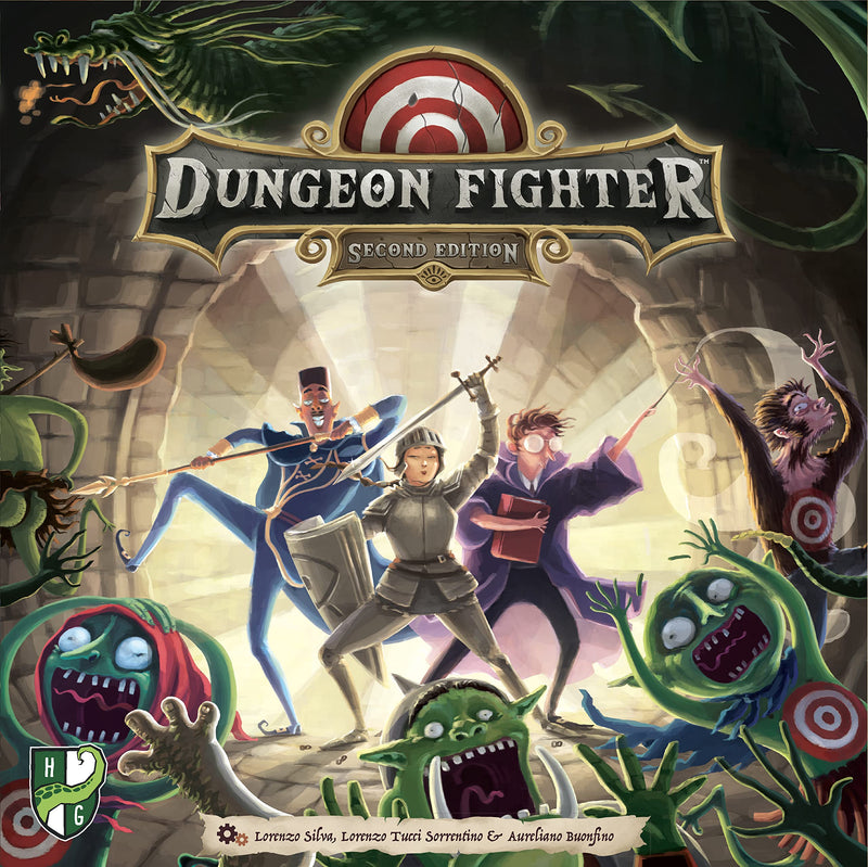 Horrible Guild: Dungeon Fighter, Strategy Cooperative Board Game, Communicate Quickly and Well, Dexterity is Key, Throw The Dice for Great Success, for 1 to 6 Players, Ages 8 and up