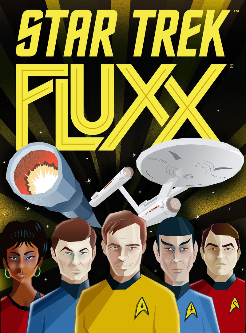 Looney Labs Star Trek Fluxx Card Game - Star Trek Adventure for Various Occasions