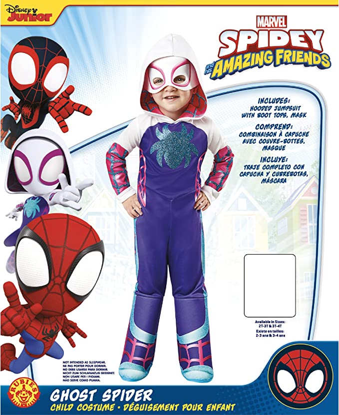 Ghost Spider Costume for Toddlers Spider Gwen Spidey Suit