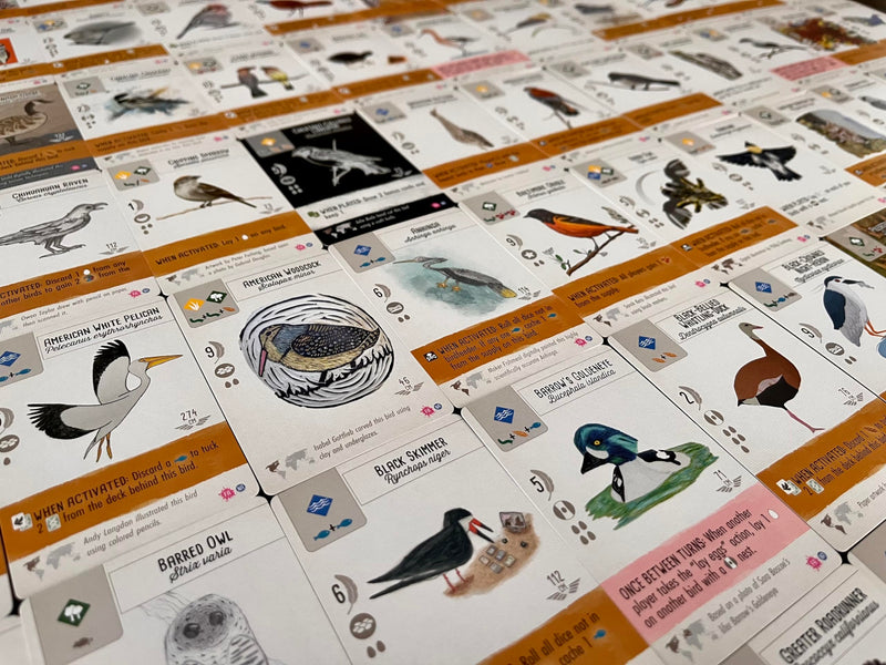 Stonemaier Games: Wingspan Fan Art Pack | Submitted Illustrations of Fan Favorite Birds in Wingspan | Needs Wingspan Base Game to Play